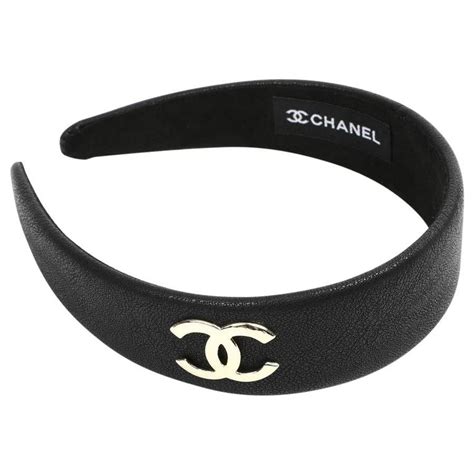 chanel hair ribbon|chanel padded headband.